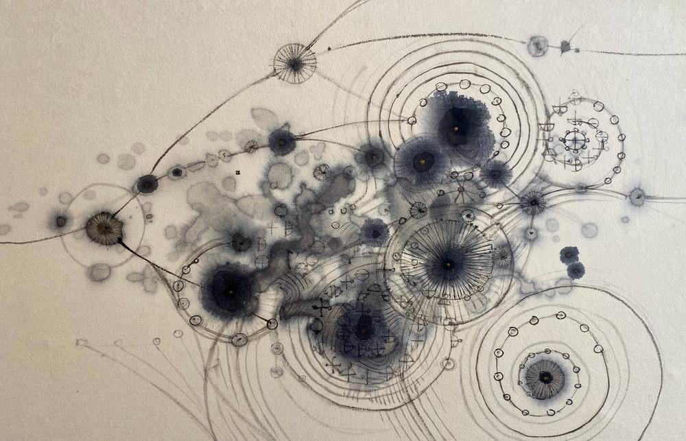 Spirals to  Merged  Memories#2