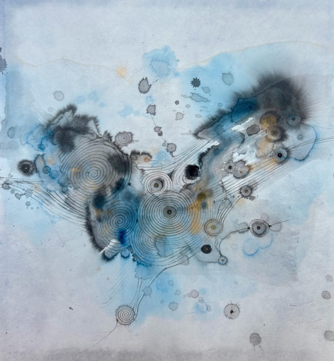 ©Yoshikawa_Fumiyo Resonance Interwinded 2, 2024, 19×18in
