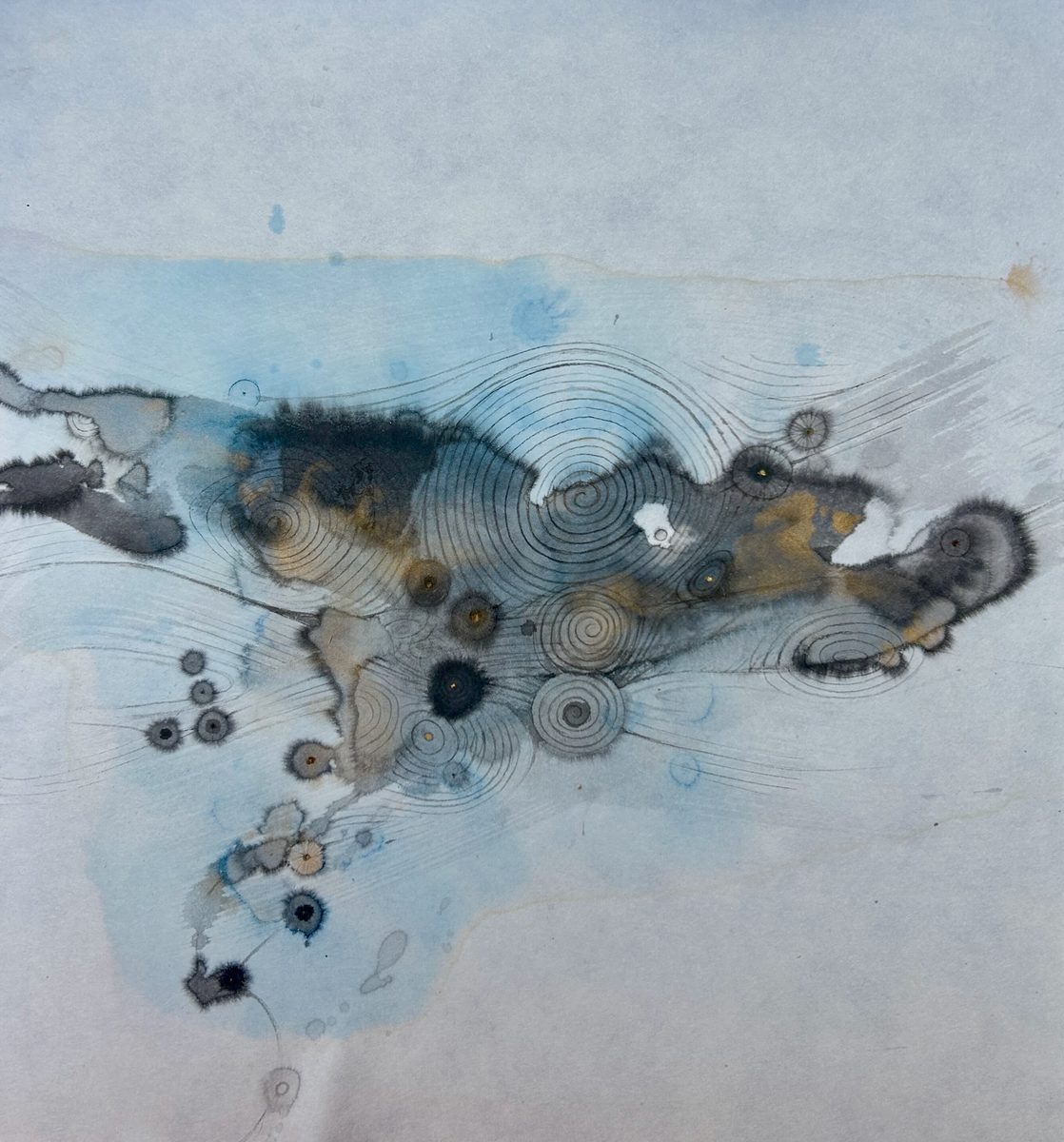©Yoshikawa_Fumiyo Resonance Interwinded 3, 2024, 19×18in