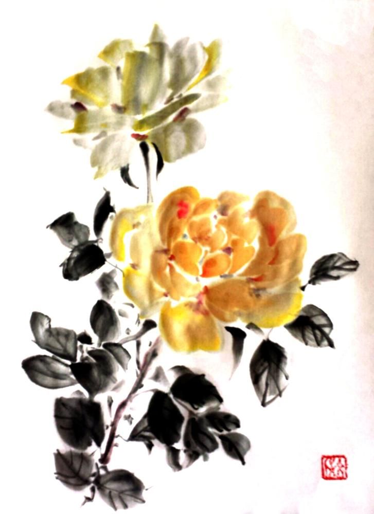 yellow_roses_fumiyo_yoshikawa