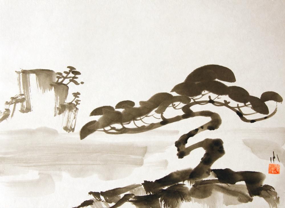 pine tree_fumiyo_yoshikawa